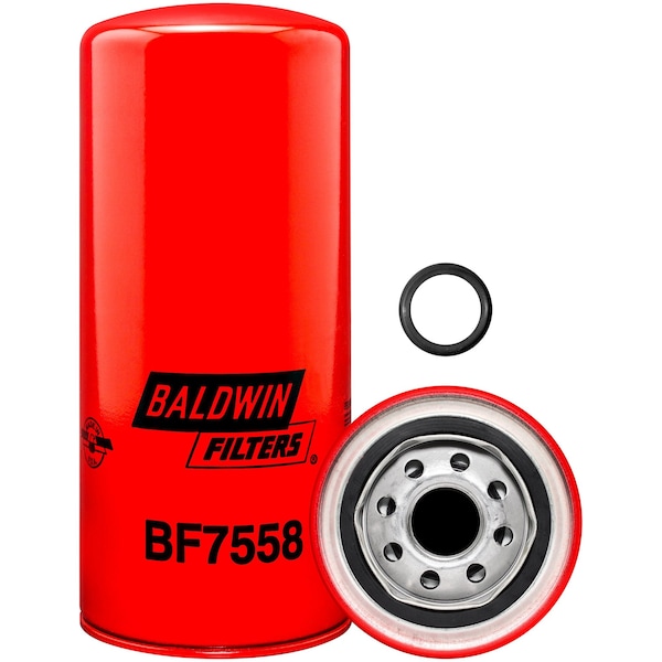 Baldwin Filters Fuel Filter, 8-23/32x3-11/16x8-23/32 In BF7558 - main